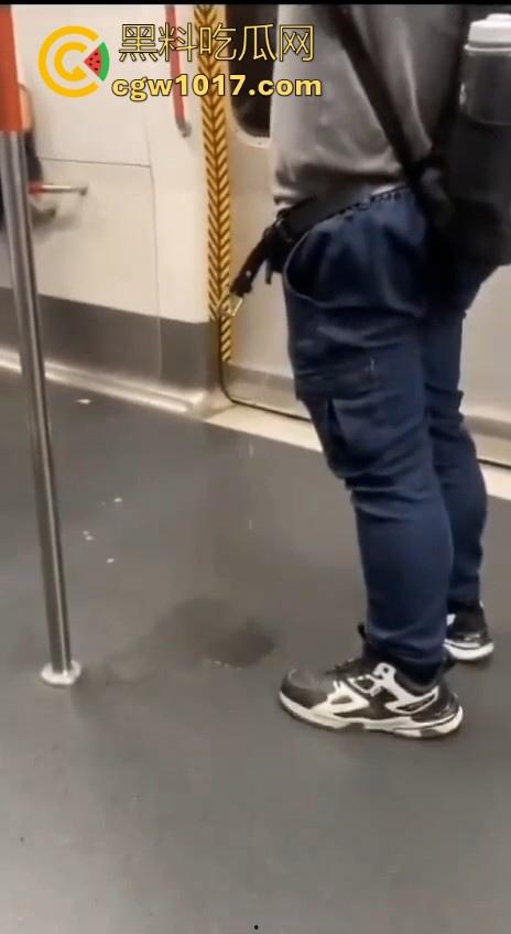 香港地铁牛仔裤大哥现场放尿直播！上班高峰期当着当着众人面开尿，可见心里素质是有多强大，小弟佩服！  第5张