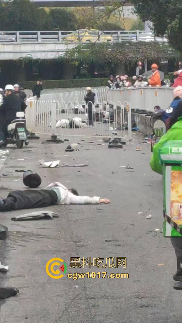 江苏南京中央门立交桥轿车猛冲入人行道，接连撞翻多辆电动自行车，多名行人受伤倒地昏迷，又是报复社会吗？  第9张