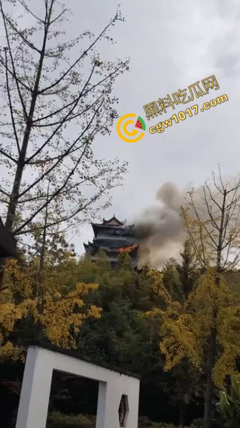 张家港凤凰山火焰翻腾:古寺在烈火中化为飞灰,黑烟滚滚,古建焦黑,无情怒火吞噬文化遗珍,可怕景象令人心碎 第4张 张家港凤凰山火焰翻腾:古寺在烈火中化为飞灰,黑烟滚滚,古建焦黑,无情怒火吞噬文化遗珍,可怕景象令人心碎 第4张