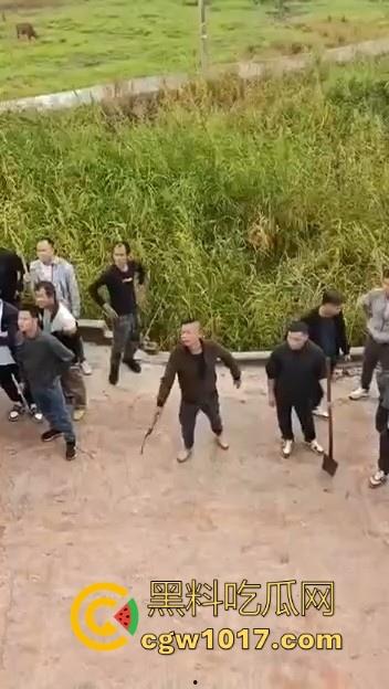 世仇两村大型械斗！仇人见面分外眼红，警察现场拦都拦不开，村民抄起家伙就上，堪比古惑仔砍人！  第4张
