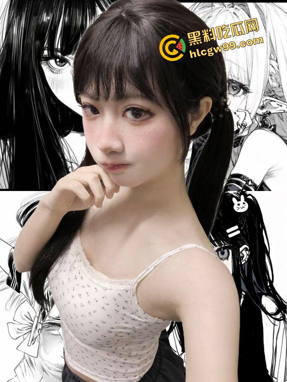 广西双马尾精神少萝妹『陈希』满背纹身约炮大哥，酒店激烈性爱猛怼骚臀嫩逼！独家曝光流出！  第3张