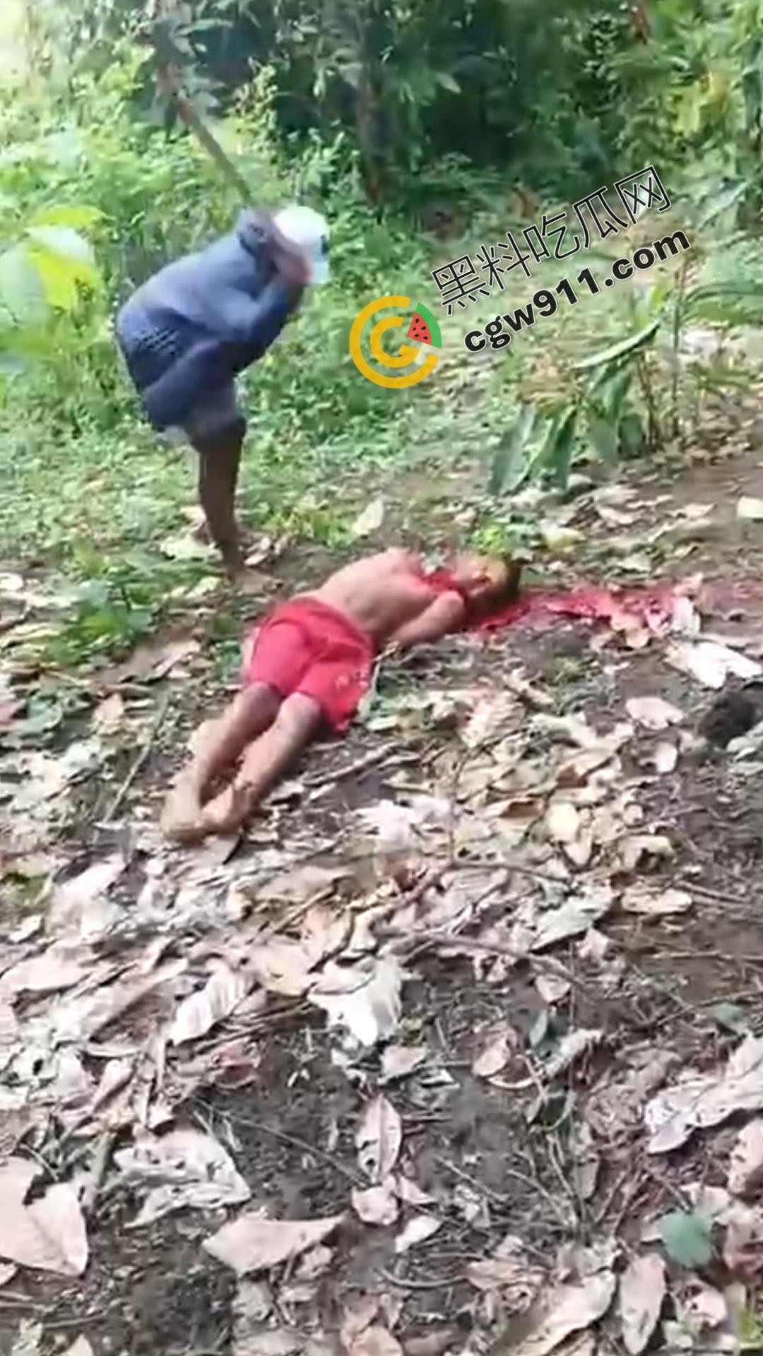 墨西哥毒枭残暴行径：年轻帮派成员遭野外肢解处决，鲜血四溅，画面极度血腥恶心，胆小者勿点  第2张