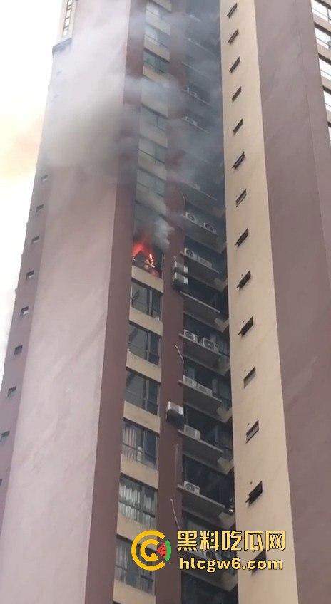 四川乐山峨眉维多利亚小区突发火灾,火灾具体什么原因引起的待确定中，出门在外一定要做好防火。  第4张