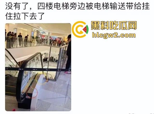 济宁新开商场小女孩从四楼坠落，不幸离世，疑因电梯事故酿成悲剧！  第2张