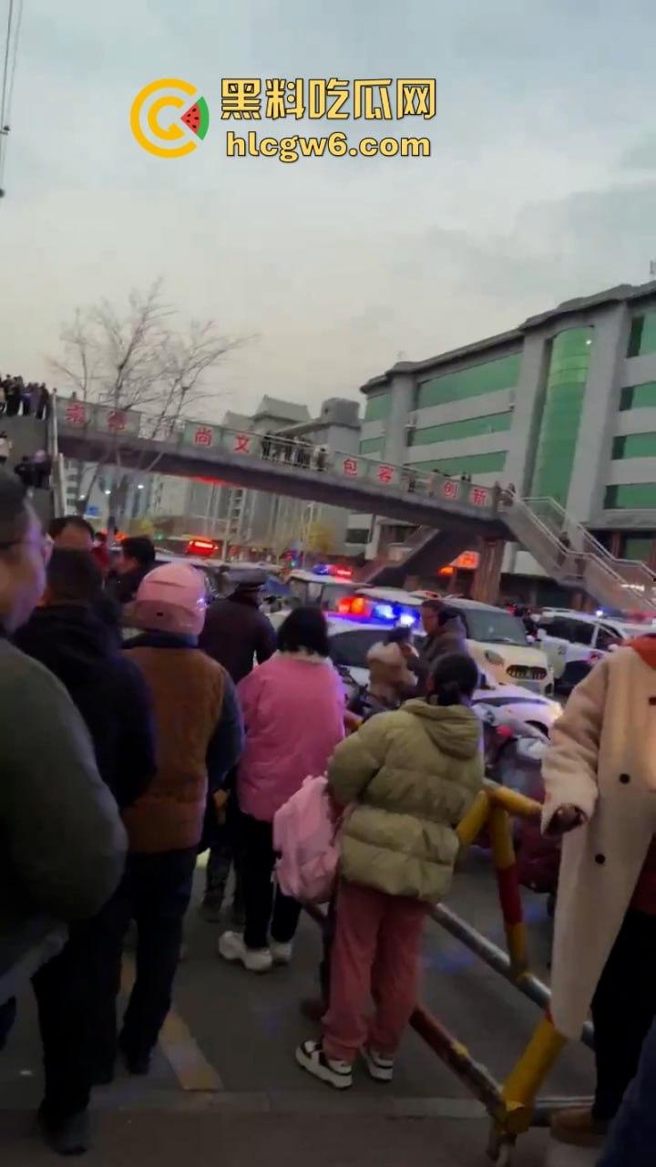 河南平顶山宝丰县奥迪变坦克疯狂碾压路人 四小学校多名学生受伤 家长崩溃场面失控 现场实拍流出  第4张