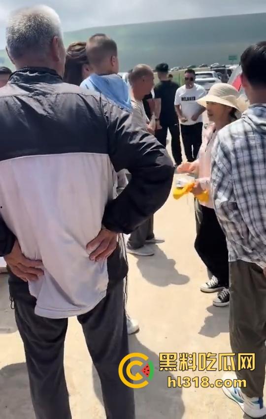荷叶坪旅游区，怒遇车霸一台车堵了几百台车，手里拿着改锥当武器叫嚣，真是恶人多搞事呗！  第3张