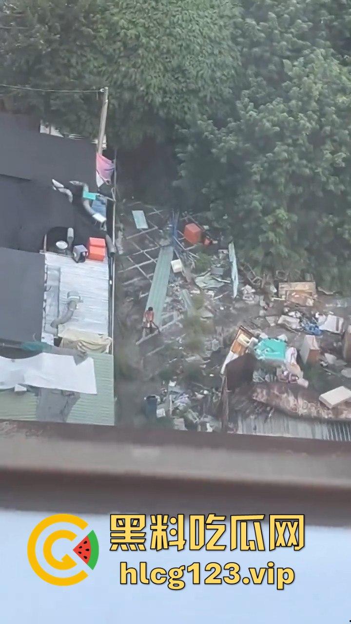 台中垃圾场狠人硬核骚操作！花式操雨伞，捅屁眼，吃瓜群众在高楼全程记录拍摄！  第5张
