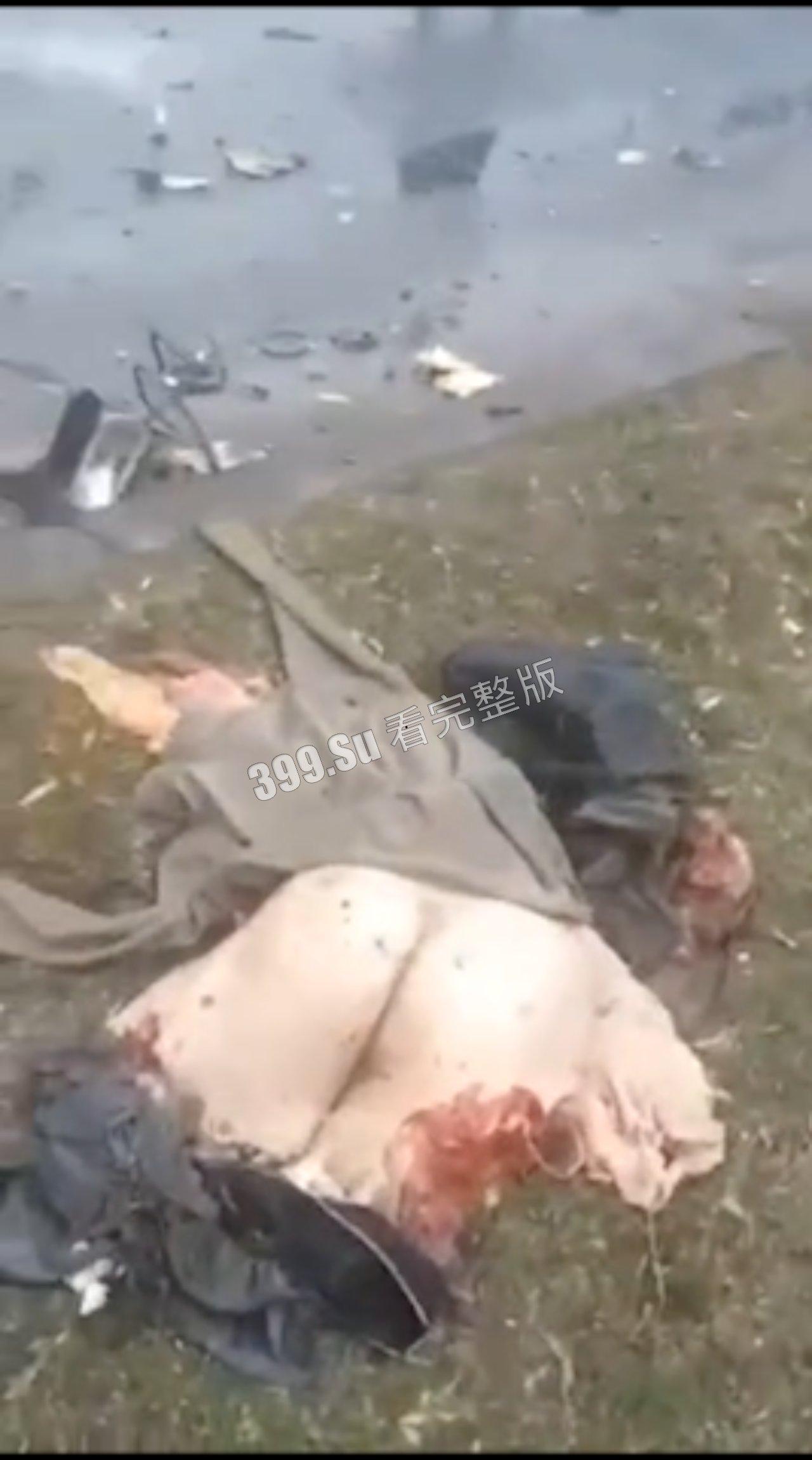 俄乌战争第一视角实录合集  现场只能用惨烈来形容 能留全尸的便算是幸运了 心理承受能力低的瓜友 勿点！！ 第8张
