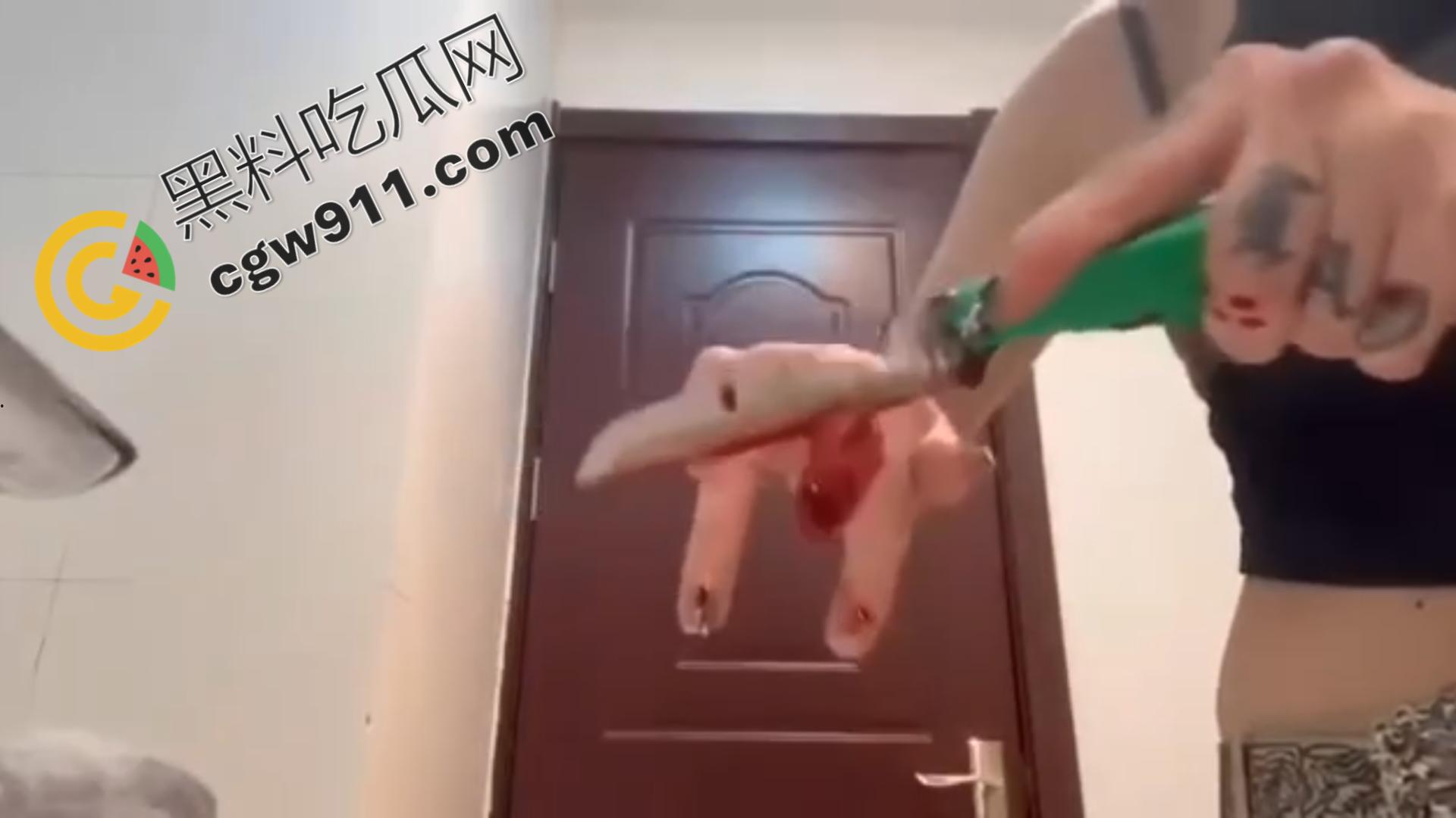 血腥现场:女子冷静切断手指,鲜血横流,血肉模糊,恐怖画面令观众毛骨悚然! 第6张 血腥现场:女子冷静切断手指,鲜血横流,血肉模糊,恐怖画面令观众毛骨悚然! 第6张