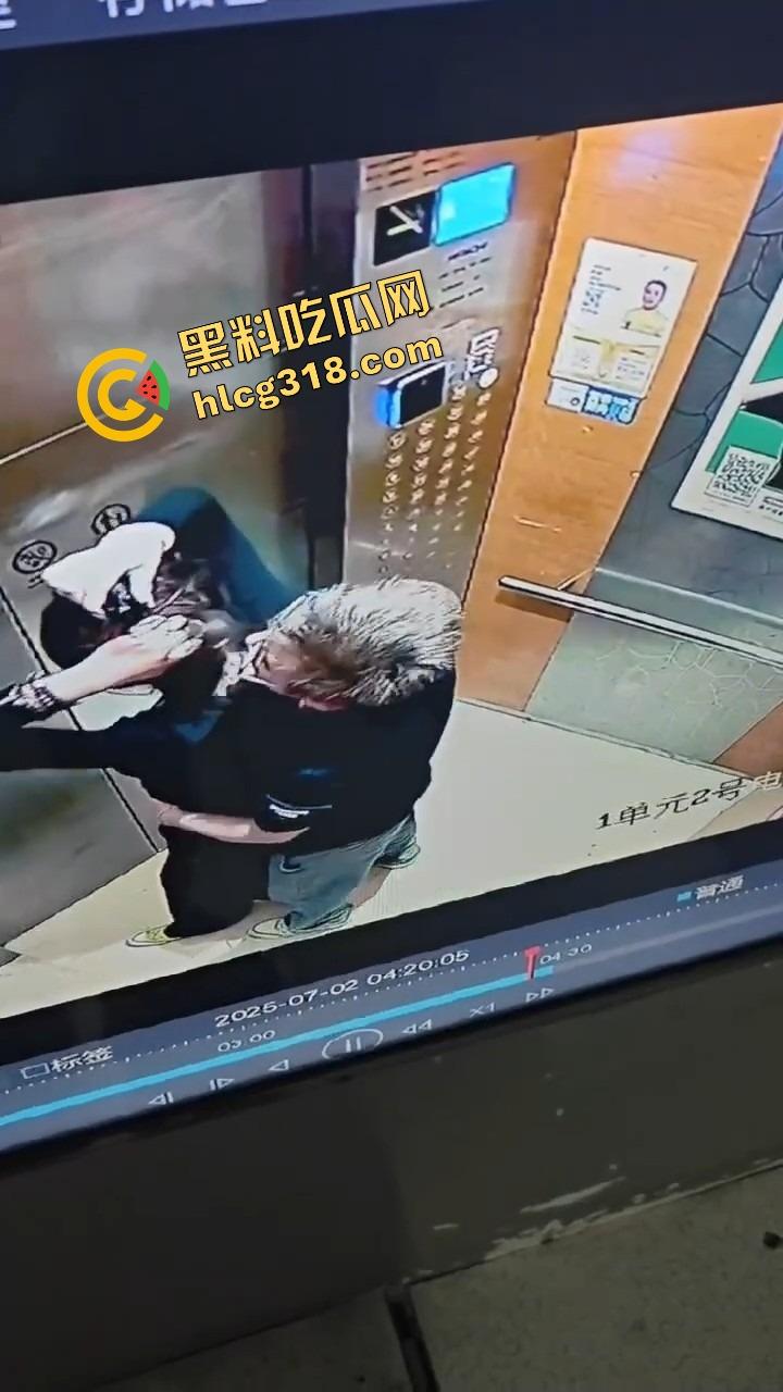 电梯春潮涌动，男女上楼全程互撩，男的手法老道全程开摸，解开发型就是解锁原始本能！  第10张