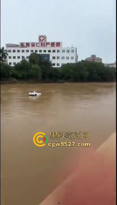 东莞一女司机开车掉河里，车辆像脱缰野马般直冲河中，送医院抢救无效死亡！  第5张
