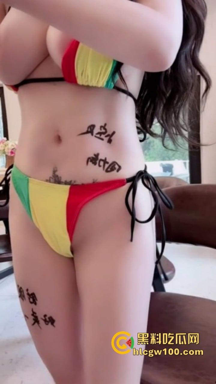 秀人网【潘娇娇】最新泳池比基尼流出！淫语诱惑模拟乳交，漏逼露点一览无余，这骚鸡是真的骚啊！  第3张