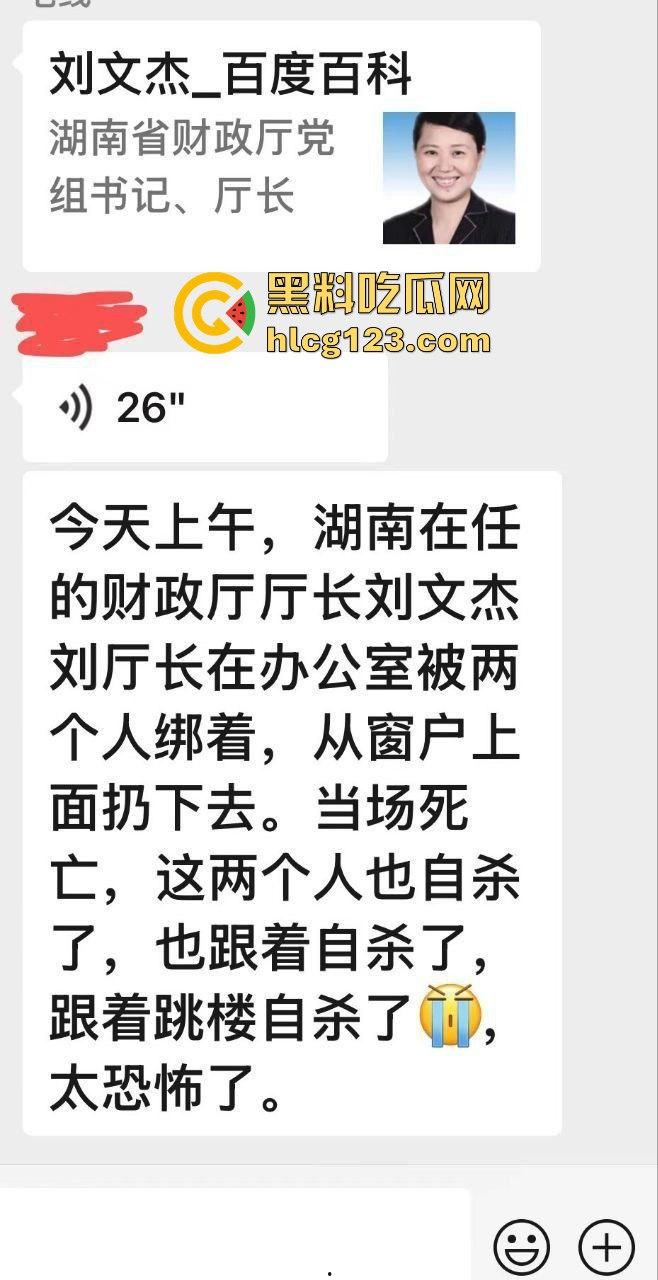 湖南财政厅长刘文杰离奇坠楼死亡！政协委员涉案，新闻被迅速封杀，真相成谜！  第4张