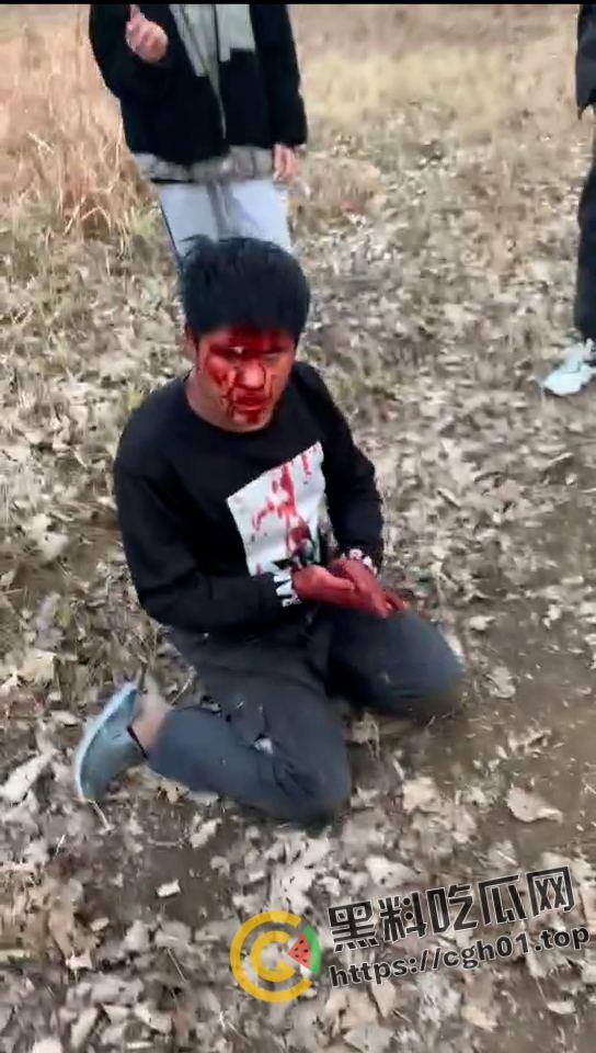 河南精神小伙霸凌同学 打的浑身是血求饶 头发被染红 河南不大 创造神话  第5张