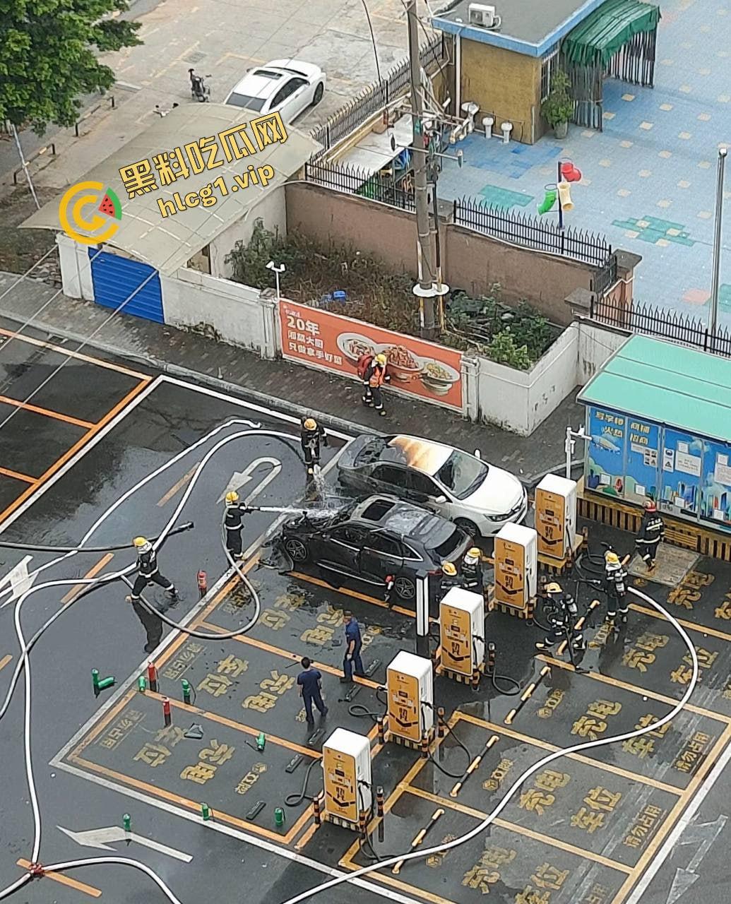 广州番禺区 奔驰EQC纯电车 充电自燃！充电5分钟 燃烧1小时！  第6张